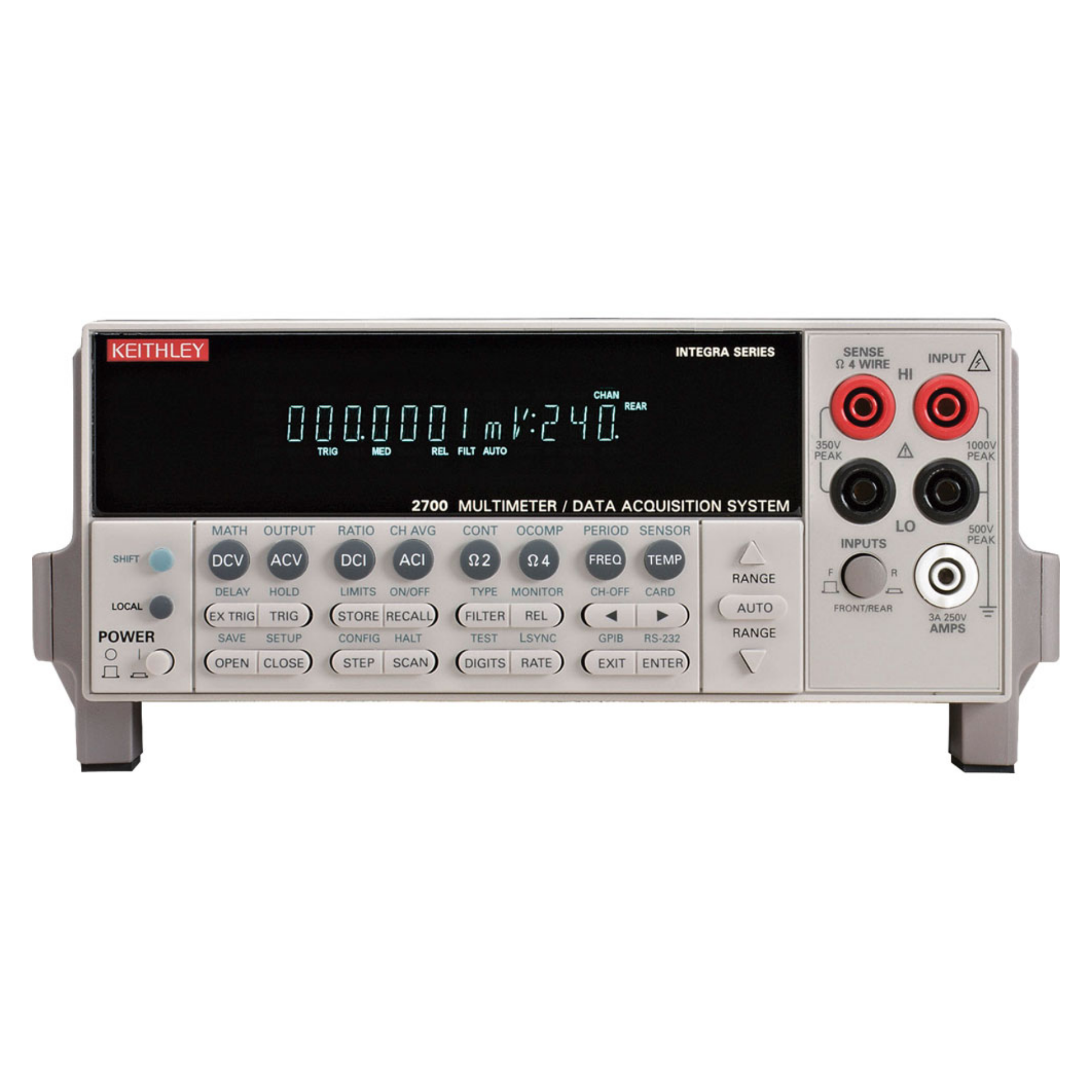 [중고] Keithley 2700 데이터 수집 멀티미터 시스템 | 6½ Digit | 80채널 | 2슬롯 모듈 확장 | DMM·스위치·로거 통합형